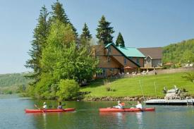 SOLD!  Lake Pointe Inn-Deep Creek Lake, Maryland: The Inn from Deep Creek Lake