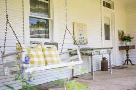 The Binder Haus: Front porch