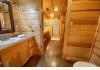 Luxury Log Cabin Resort Near Hot Springs, AR: Cabin Toilet RM